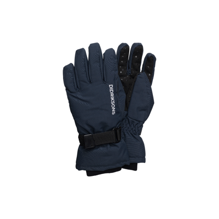 Didriksons Biggles Gloves 3 Kids Navy