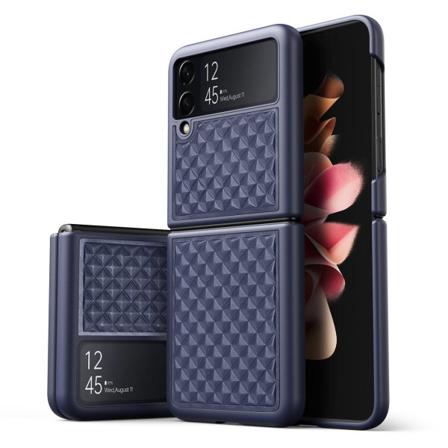 Dux Ducis Galaxy Z Flip 3 Skal Äkta Läder Venice - Blå