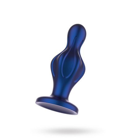 Toy Joy: BUTTOCKS BATTER PLUG METALLIC BLUE