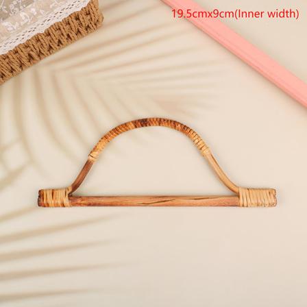 Hängare Typ Trä Bambu Handtag För Handgjord Handväska Diy Tote Ba