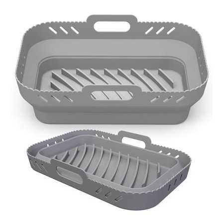 Hopfällbar silikonkorg till AirFryer