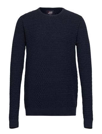 Organic Heavy Knit Blue Denim Project
