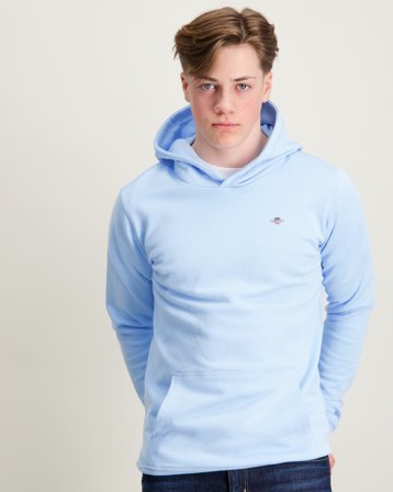 GANT Shield Hoodie Blå Hettegensere/Hoodies Gutt - Kids Brand Store