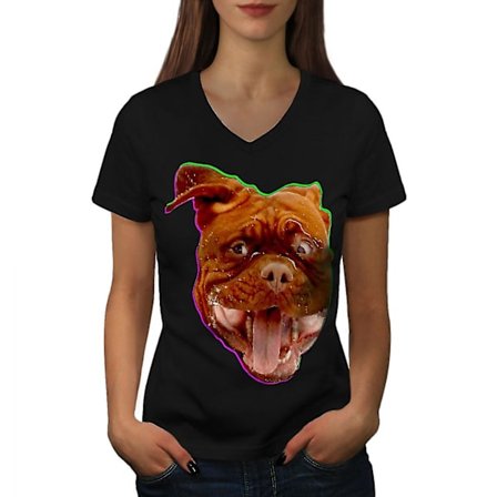 Min Bulldog söta roliga kvinnor T-shirt