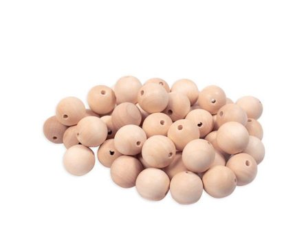 PLAYBOX Träpärlor 25mm 50/fp - Lyreco - Skola och förskola - Hobbymaterial - Pärlor
