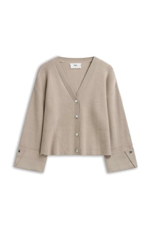 Atari Rib Cardigan Beige L