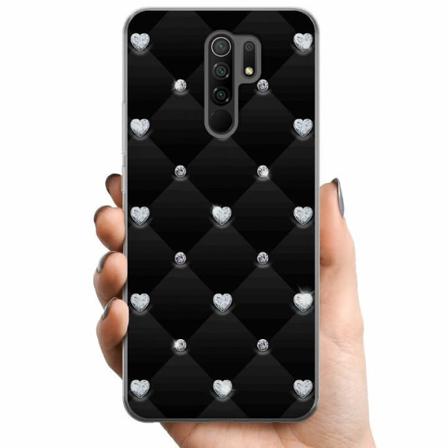 Xiaomi Redmi 9 Tpu Mobilskal Diamant Hjärta