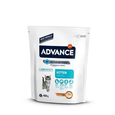 Advance Kitten Cibo per Gattini con Pollo e Riso 400g