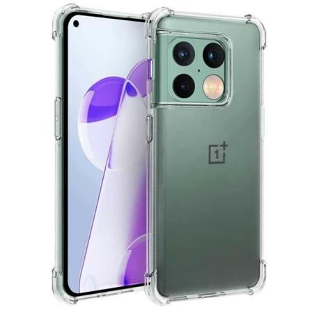 Oneplus 10 Pro Stötdämpande Silikon Skal Shockr Transparent