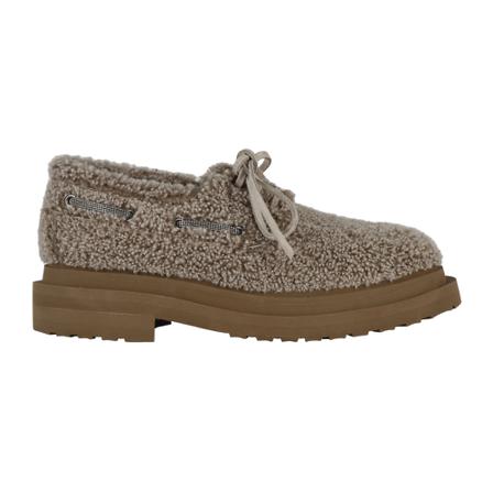 Brunello Cucinelli, Loafers Beige, Dames, Maat:37 EU