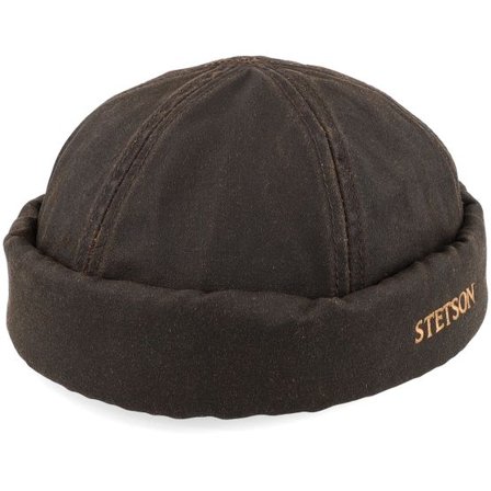 Stetson - Brun Beanie - Co/Pes Brown Docker @ Hatstore