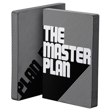 Nuuna Notesbog Graphic L - The Master Plan