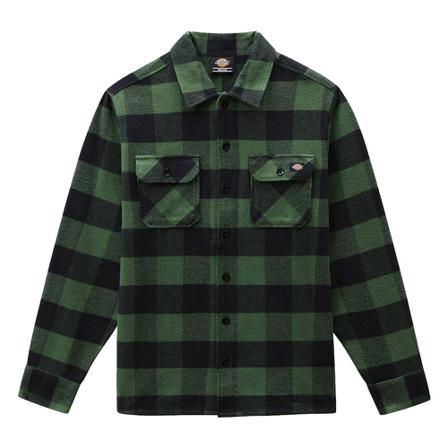 Dickies, Casual Shirts Groen, Heren, Maat:M
