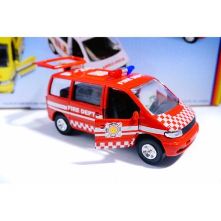 Bilar Cars Metall 61875 Brandbil Räddning Röd F-28 Rest 11