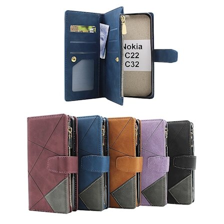 XL Standcase Lyxfodral Nokia C22 / C32