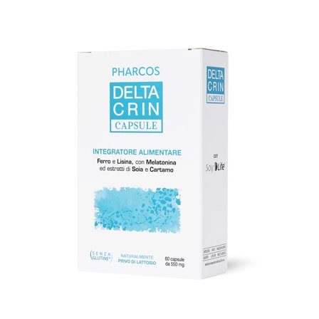 Pharcos Deltacrin Capsule 60 pz - Integratore Capelli Forti