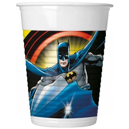 Batman Rogue Rage Muggar 200ml 8-pack - Batman Kalas Dekoration - Kalaslagret.se