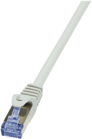 LogiLink - Patchcord Cat.6A 10G S/FTP PIMF PrimeLine 5m grey