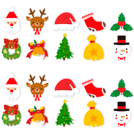 100 stycken julvinglasmarkörer, vinkoppskort