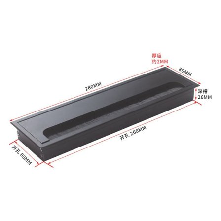 Kabelgjennomføring Kabelhåndteringsboks D