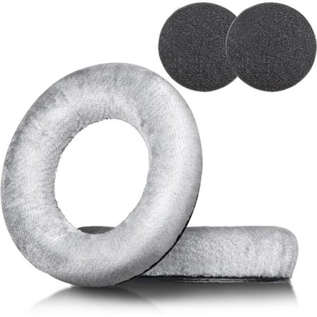 DT990 DT770 Ørepude - Udskiftningspuder Ørepude Kompatibel med beyerdynamic DT990 / DT880 / DT770 PRO Hovedtelefoner (Grå)