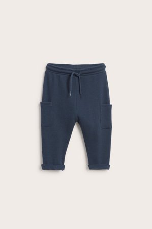 Kappahl | Bukse med vaffelstruktur | Blå
