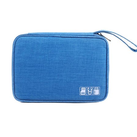 Resekabelväska Organizer Laddare Förvaring Elektronik USB case