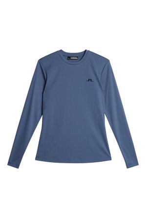 J.Lindeberg - Ada LS T-shirt - Blue - Frau - XL