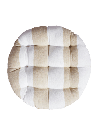Svanefors Louise Stolsdyna - Rund Kuddar Beige 40cm