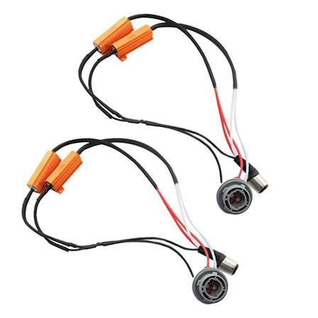 2X 1157 P21 / 5W BAY15D Dekoderresistens problemløser canbus