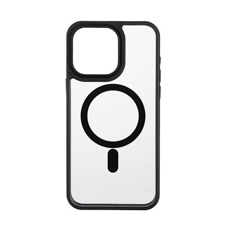 ONSALA Mobilskal Bumper MagSeries Black & Clear - iPhone 15 Pro Max