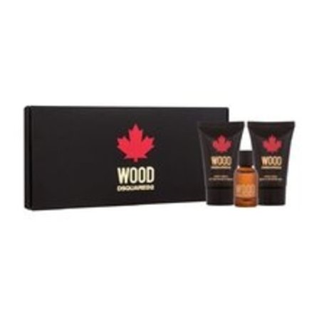 Dsquared2 - Wood pour Home Mini set EDT 5 ml, shower gel 25 ml and aftershave balm 25 ml5ml