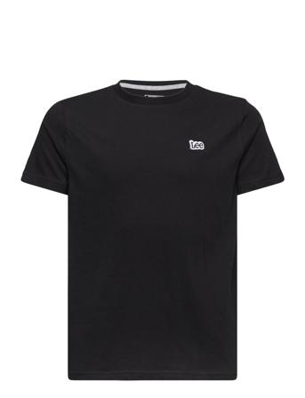 Badge T-Shirt T-shirts Short-sleeved Svart Lee Jeans*Betinget Tilbud