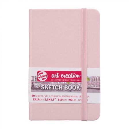 Art Creation Sketchbook Pocket Pastel Pink
