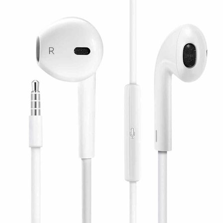 APPLE Earpods (In-Ear - Mikrofon - Brusreducering - Vit)