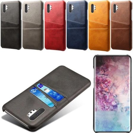 Samsung Note 10 Plus cover mobilcover udskæring til oplader hovedtelefoner -