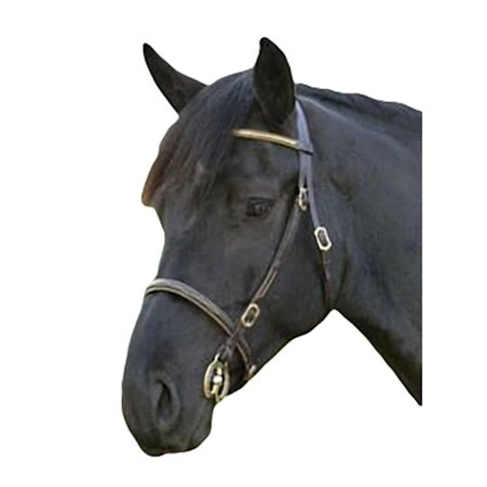 Blenheim Läder Clincher Häst Inhand Bridle Full Black