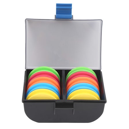 10 stk. EVA fiskeline Opbevaring Skumspoler Vikleplade Værktøj Fiskegrej Tilbehør