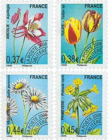 Frankrig - Forudannulleret YT 253-256 - Postfrisk