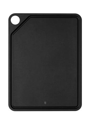 Cut-It Skærebræt W 39.8 Cm Black Home Kitchen Kitchen Tools Cutting Boards Wooden Cutting Boards Black RIG-TIG
