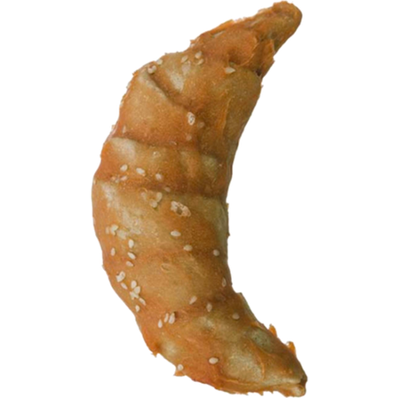 Trixie - Denta Fun Chicken Croissant, (løsvekt) Brun 11 cm - Hund - Hundegodbiter & tyggebein - Tyggeruller & tyggepinner - ZOO.no