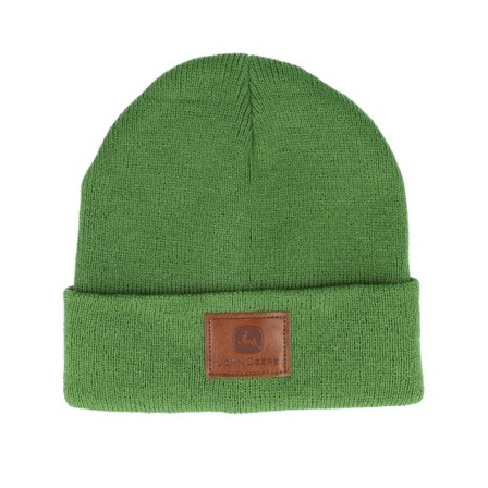 John Deere - Grün Cuff Mütze - Kids Beanie Dark Green Cuff @ Hatstore