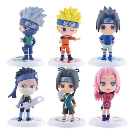 Sasuke Gaara Uchiha Madara Kuva 7-8cm 2 Tyyli Persoonallisuus Pohja Mini Figuurit
