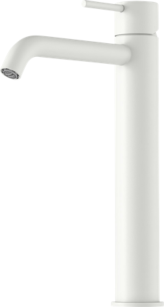 Mora INXX II soft high Tvättställsblandare matt vit, Badrum