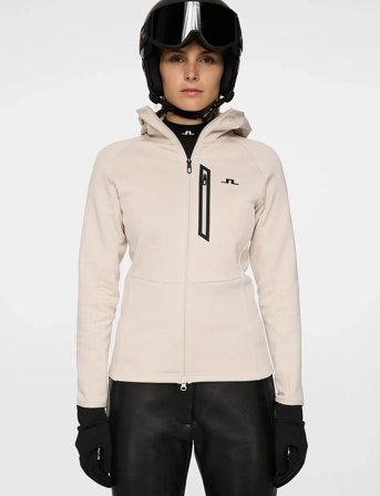 J. Lindeberg Milly Polartec Hood - Cream - XS