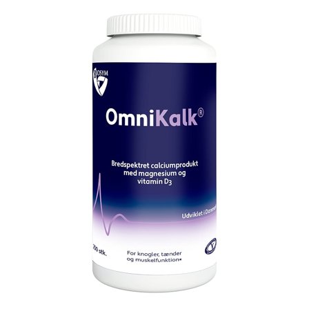 Biosym OmniKalk 250 tabl., Helse & Madvarer, Mineraler, Kalk