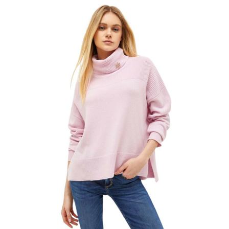 Liu Jo, Turtlenecks Różowy, Kobieta, Rozmiar: S