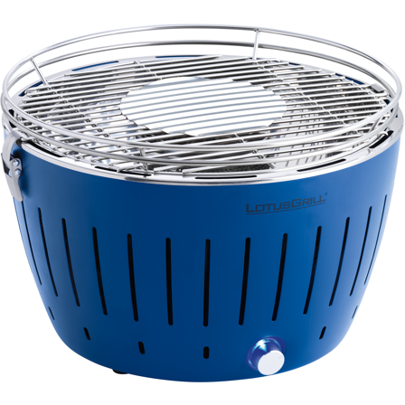 LotusGrill G 340 Kulgrill 34 cm, blå, Madlavning & grill