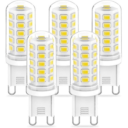 G9 LED-lampor 3W Ersättning för G9 Halogenlampa 40W 33W 28W, LED G9 Naturvitt 4000K
