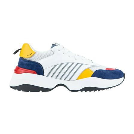 Dsquared2 - Sneakers - Vit - Herr - Storlek: 45 Eu, Herr, Storlek: 45 EU